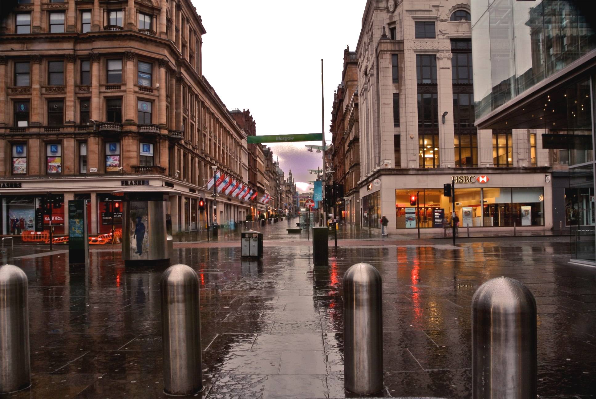 Argyle Street y Buchanan Street