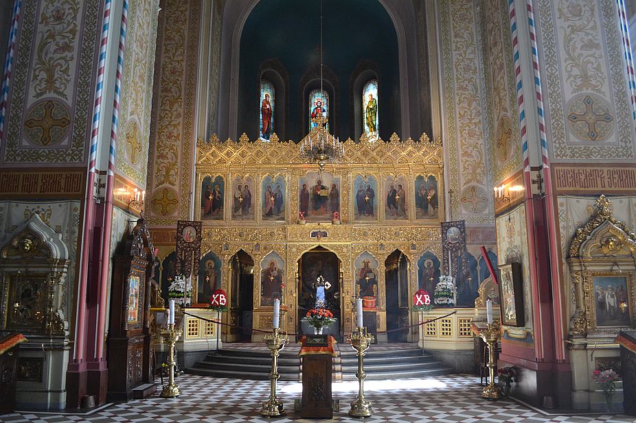 Catedral de Alejandro Nevski por dentro