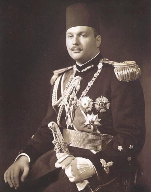 Faruq I de Egipto, nacido en El Cairo