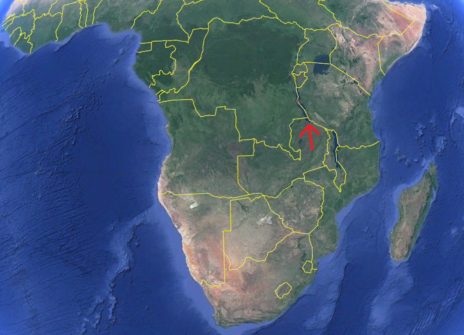 lago Tanganica en África