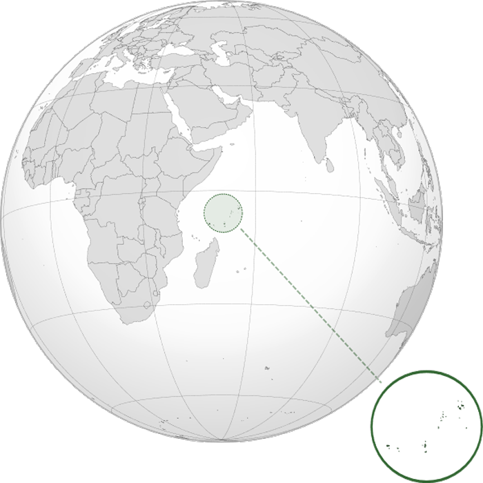 Situación de las Seychelles