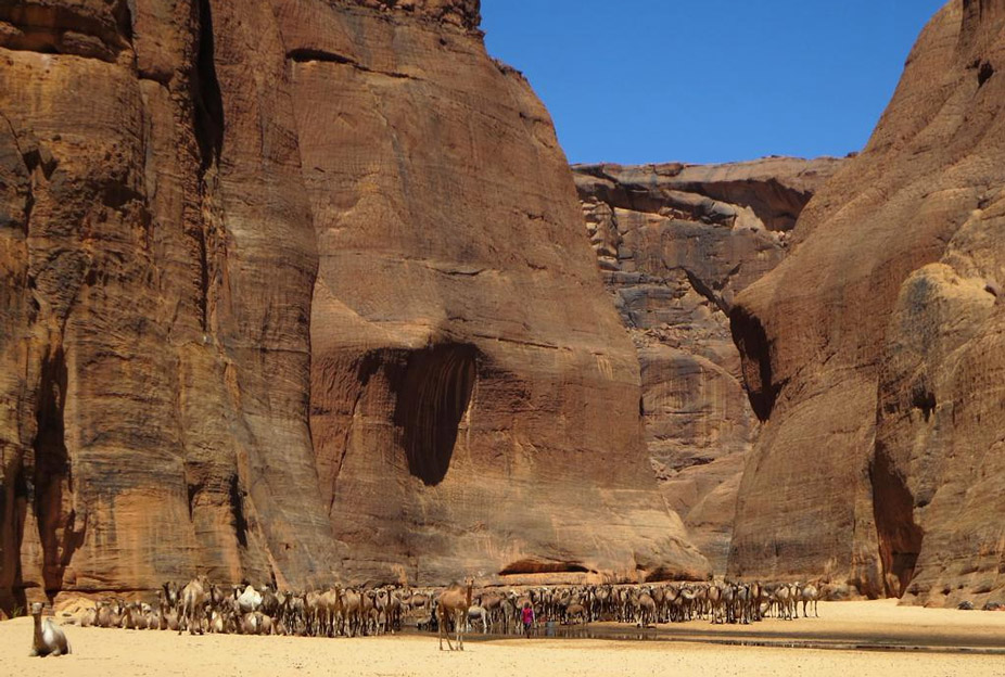 Guelta de Archei, en el corazón de Ennedi