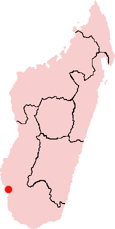 Situación de Toliara en su país