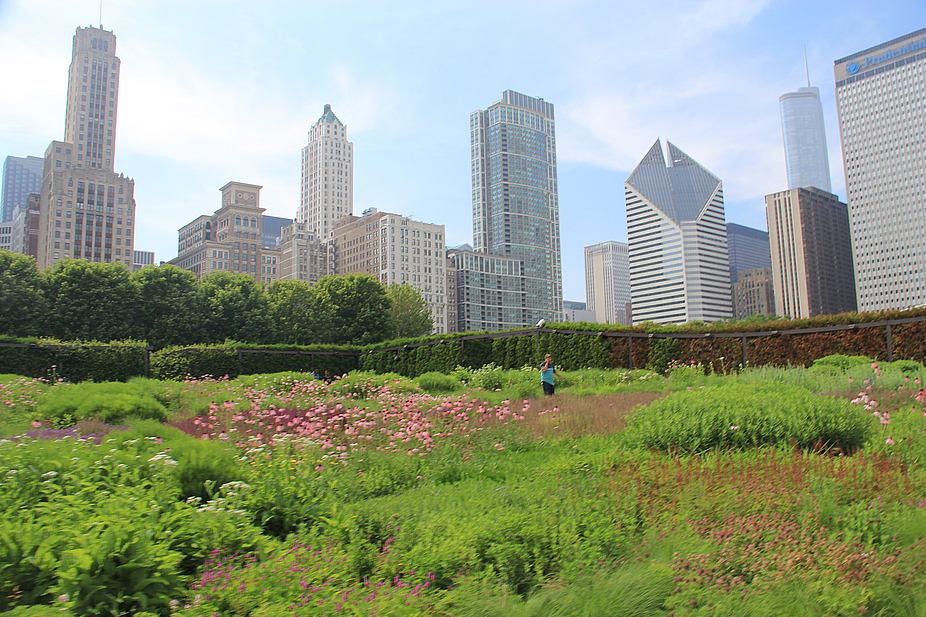 El Jardín Lueire, en el Parque del Milenio