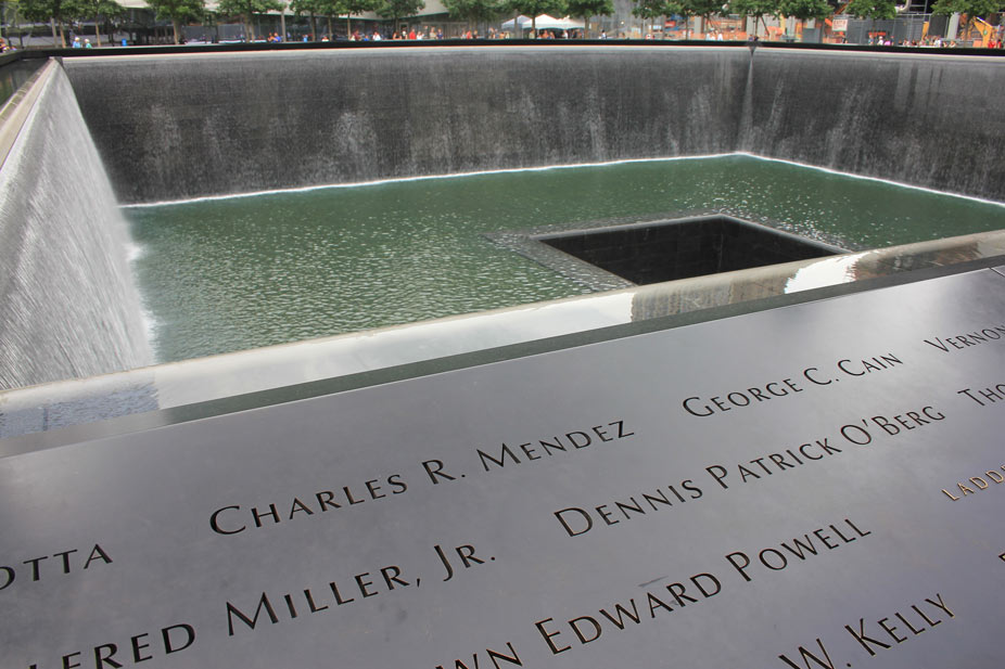 Fuente del memorial 9/11