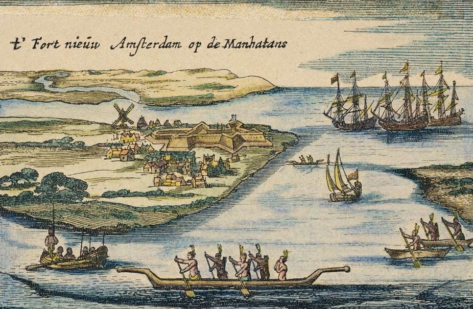 New Amsterdam en 1651