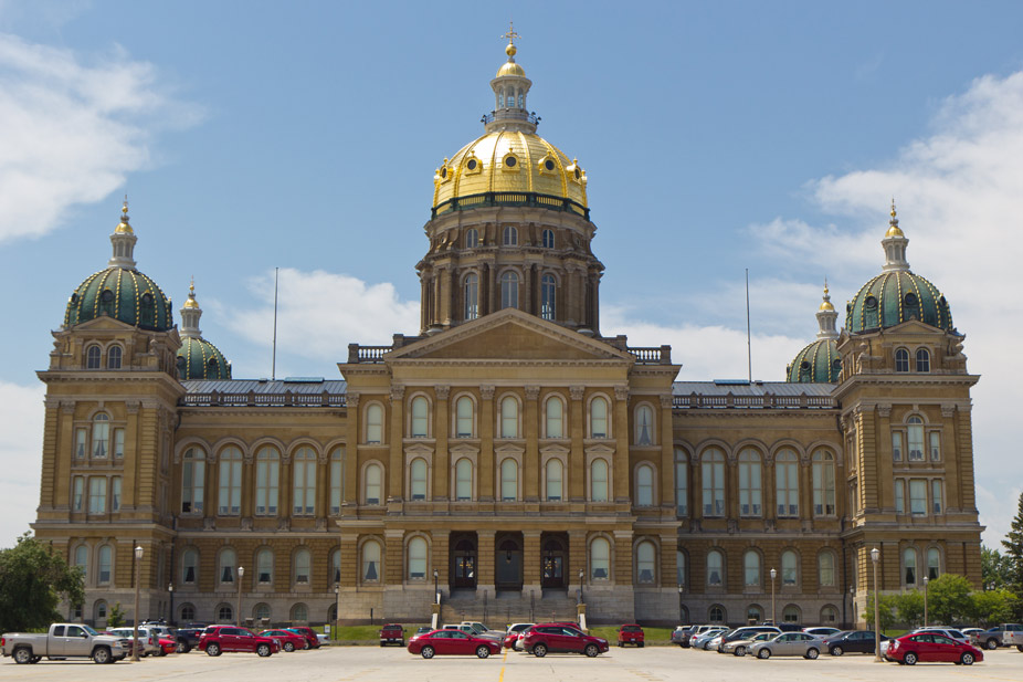Capital del estado de Iowa