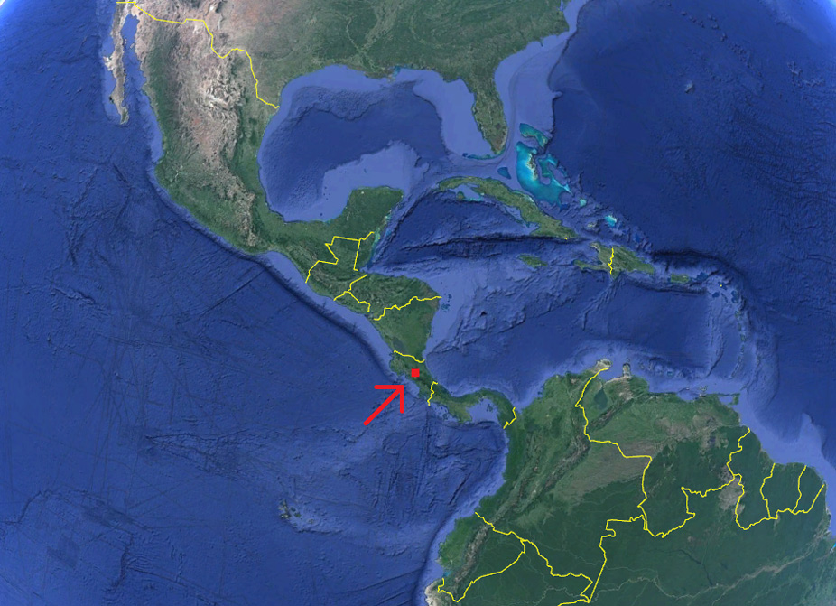 capital de Costa Rica en el mapa