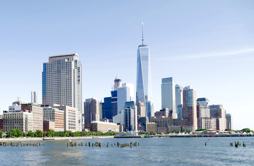 El río Hudson a su paso por Nueva York