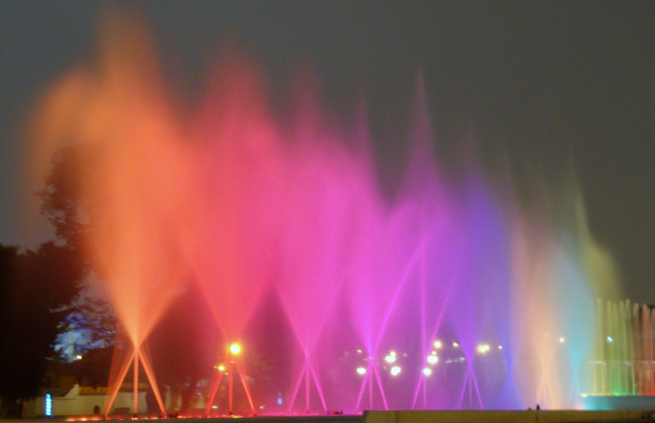 Circuito Mágico de Agua en el Parque de la Exposición