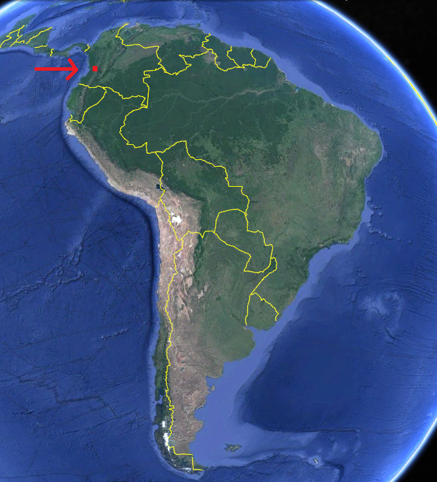 La ciudad de Cali en el mapa