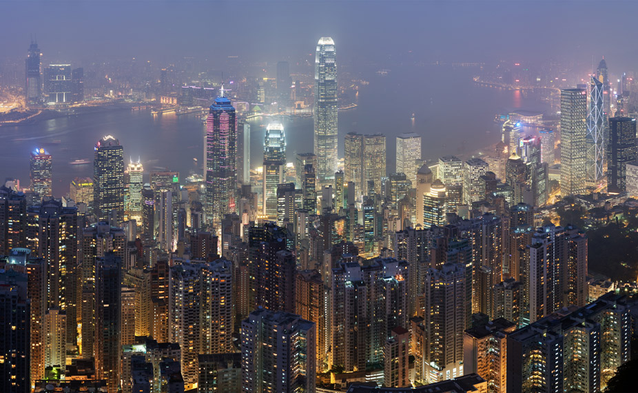 La ciudad de Hong Kong