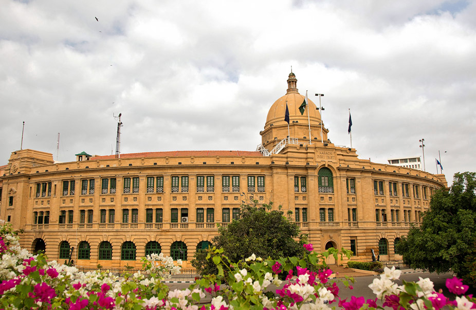Edificio de la sede de Karachi Port Trust (KPT)