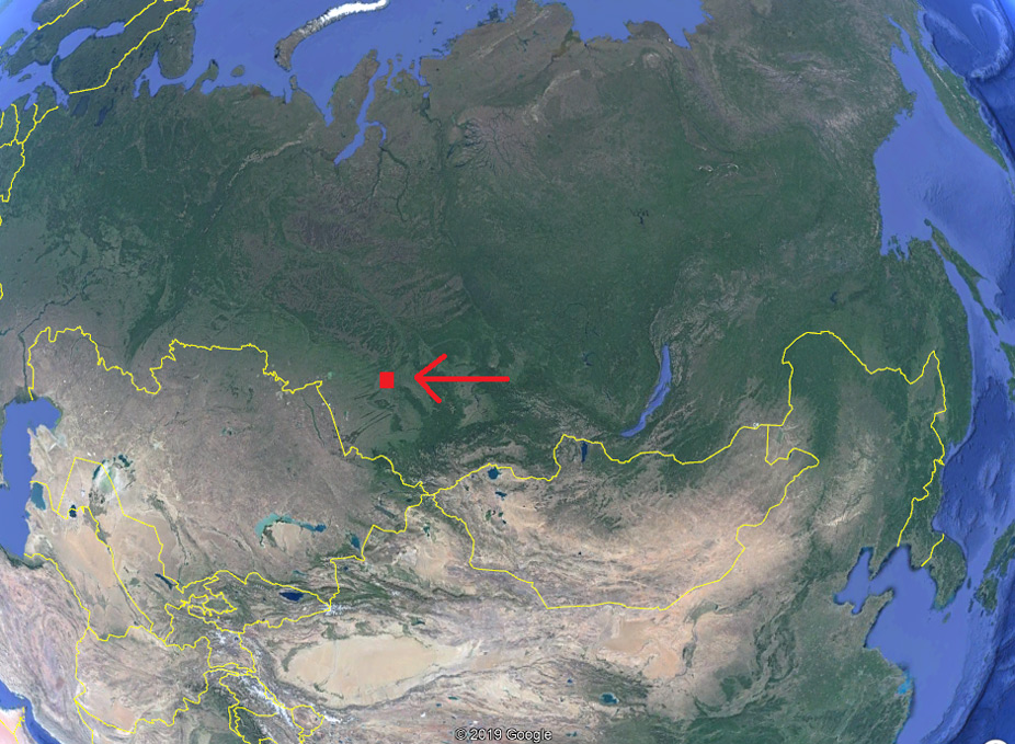 Situación de Novosibirsk