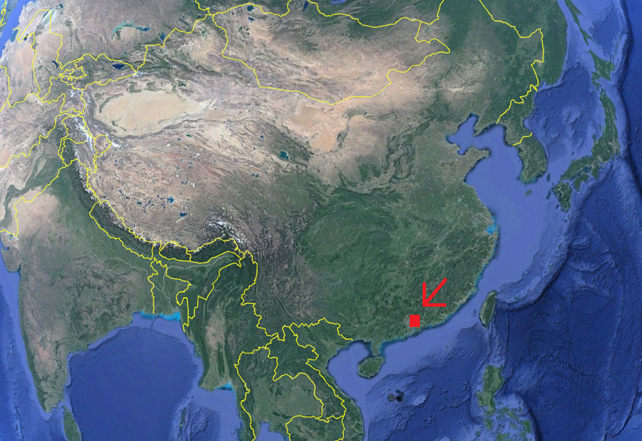 Situación de Dongguan