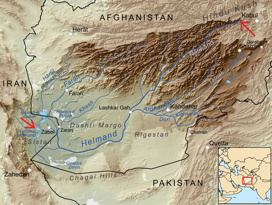 Discuro del río Helmand
