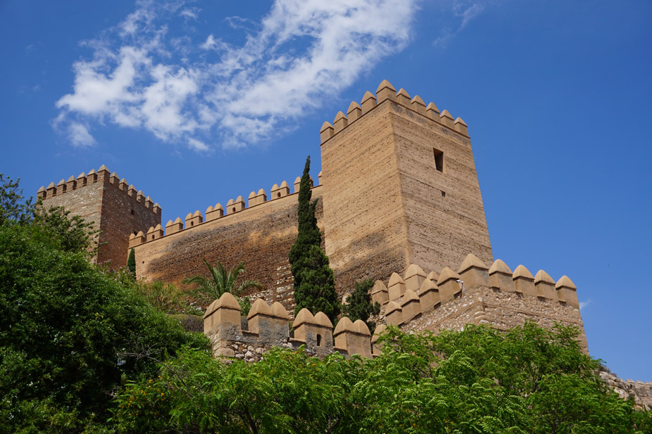 La alcazaba de Almería