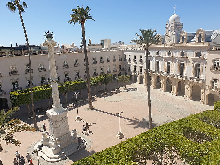 La Plaza de la Constitución de Almería