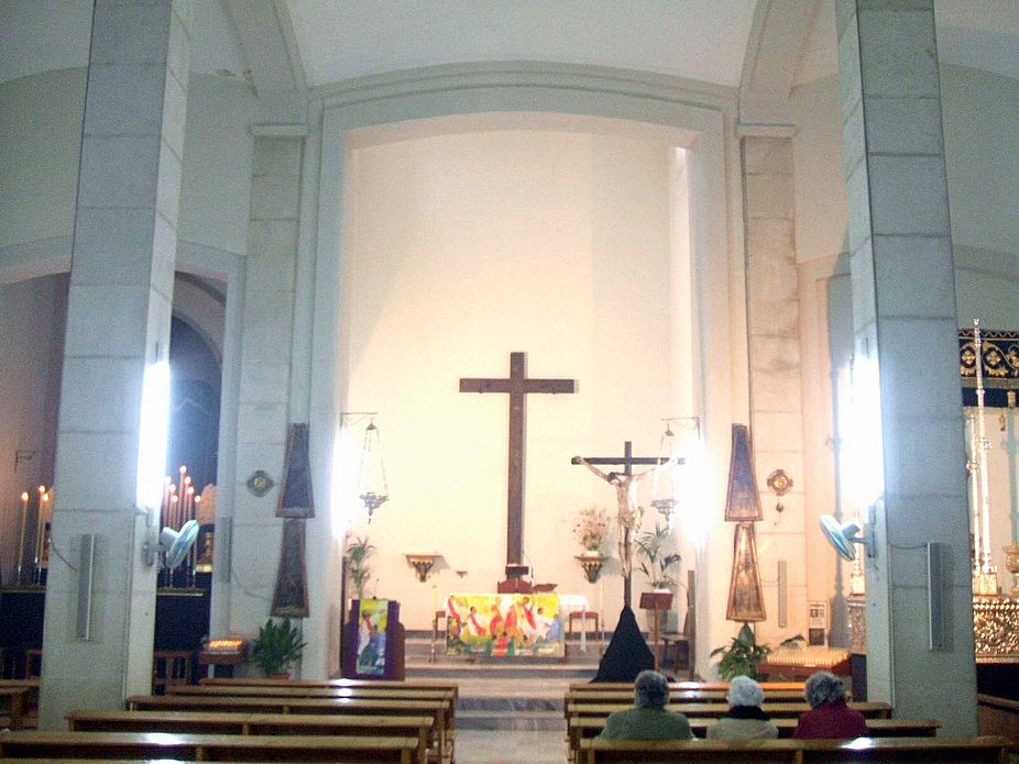 La iglesia de San Juan Bautista en Jaén