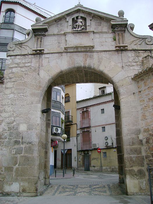 La Puerta del ángel en Jaén