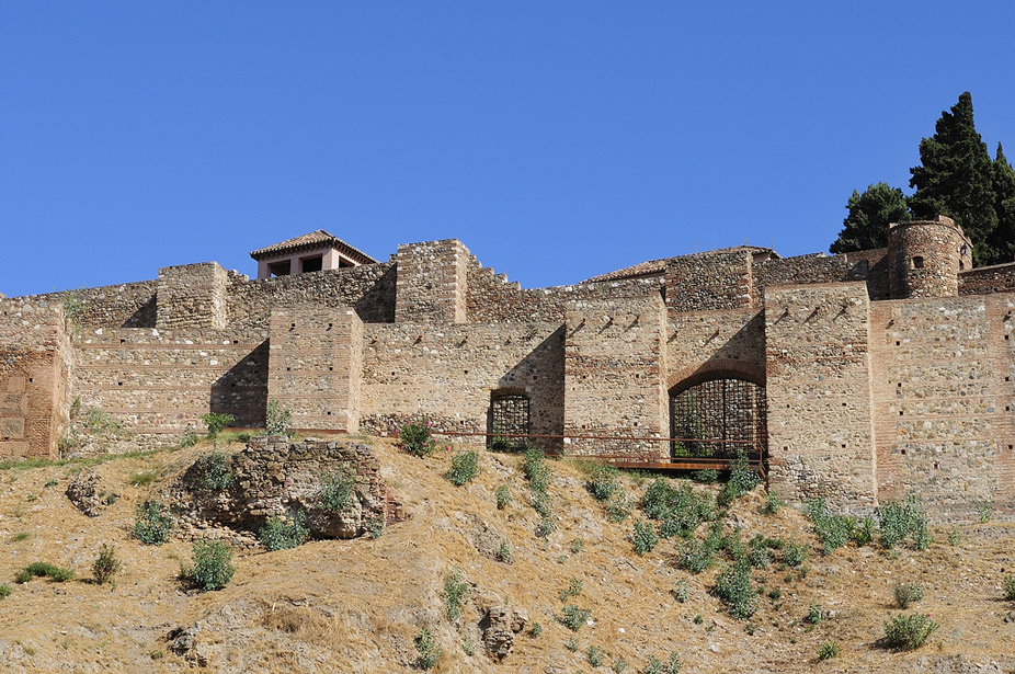 La alcazaba de Málaga