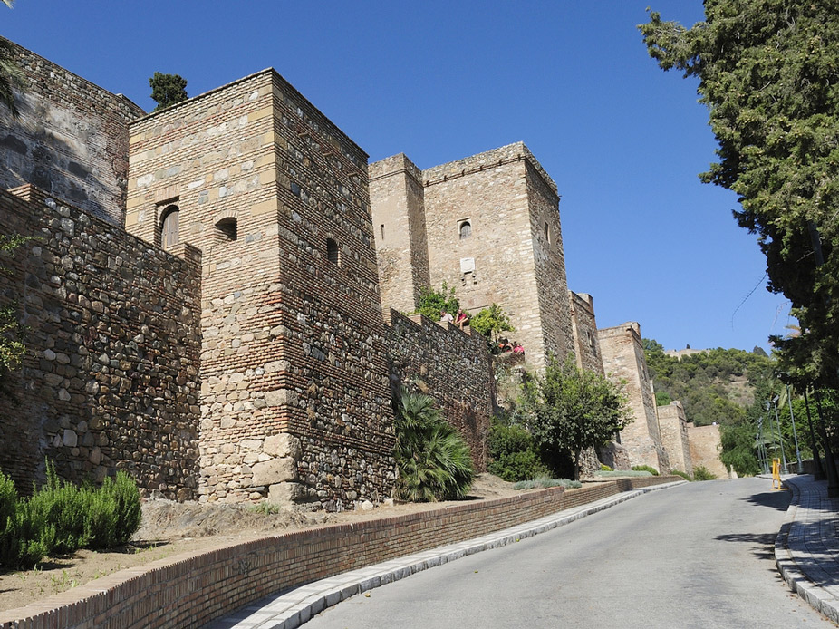 La alcazaba de Málaga