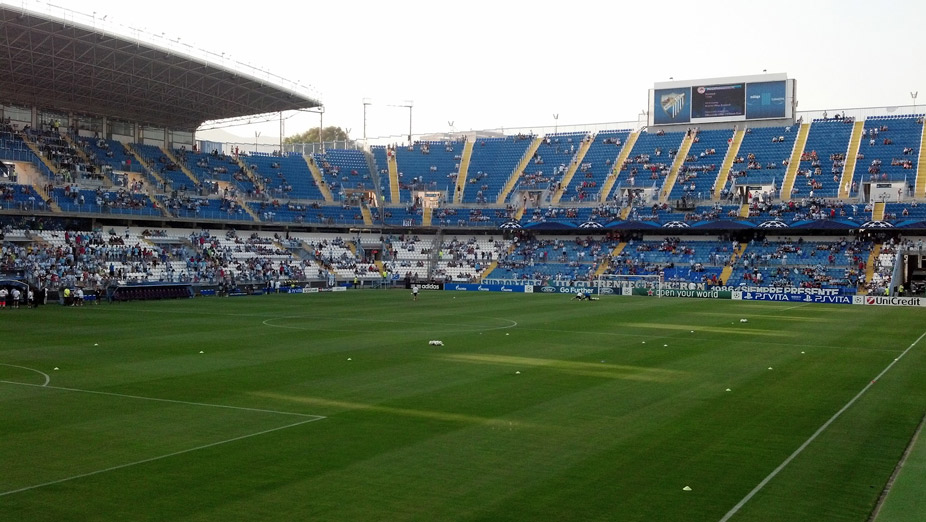 El Estadio de la Rosaleda