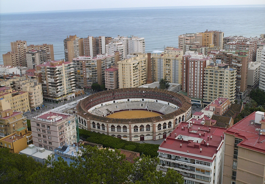 La Plaza de Toros de Málaga
