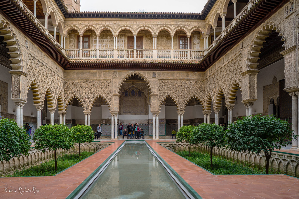Patio del Alcázar de Sevilla