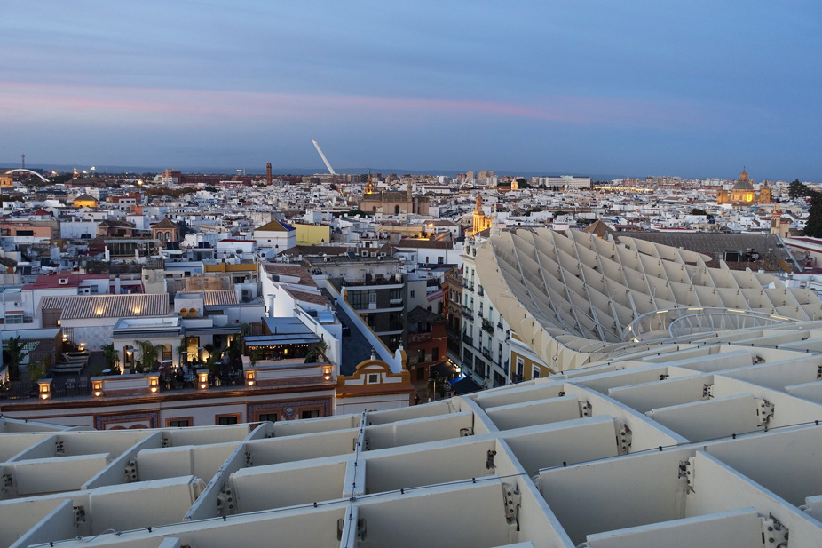 Vista de Sevilla desde las Setas
