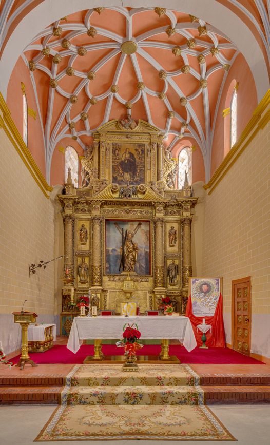 Interior de la Iglesia de San Andrés 