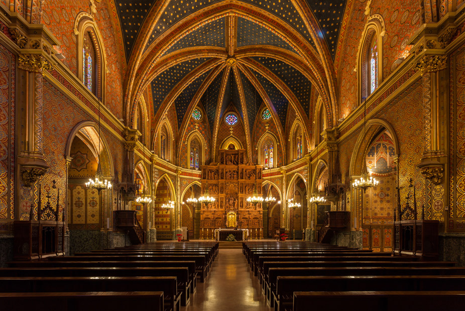 Interior de la Iglesia de San Pedro