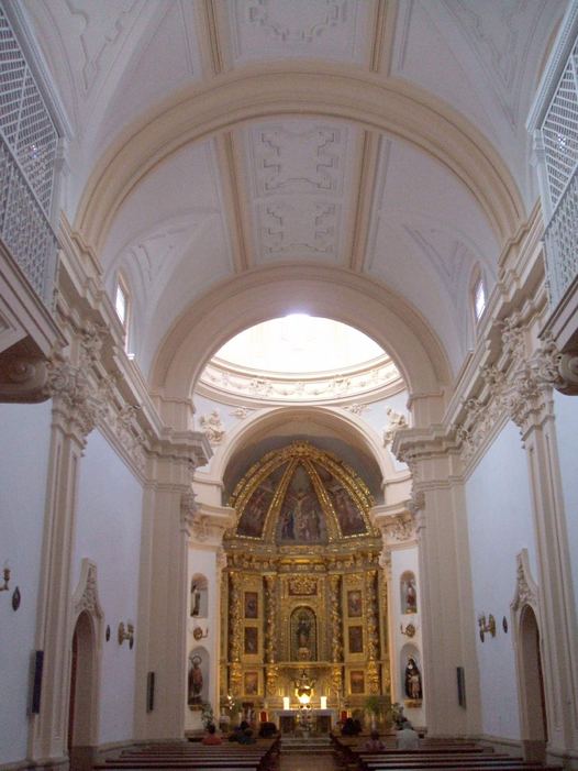 Inicio del Monasterio e Iglesia de las R.R. Ursulinas