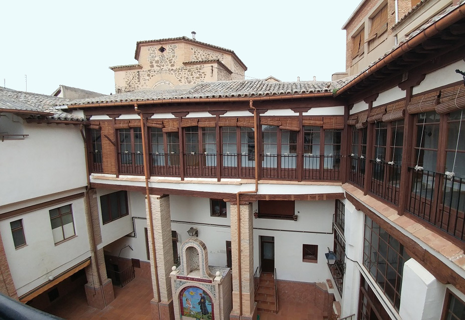 Patio del Convento de Santa Úrsula en Toledo
