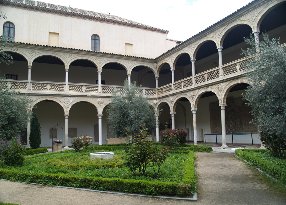 Patio del Museo de Santa Cruz en Toledo