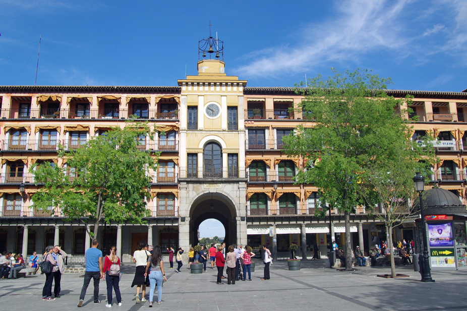 La Plaza de Zocodover en Toledo
