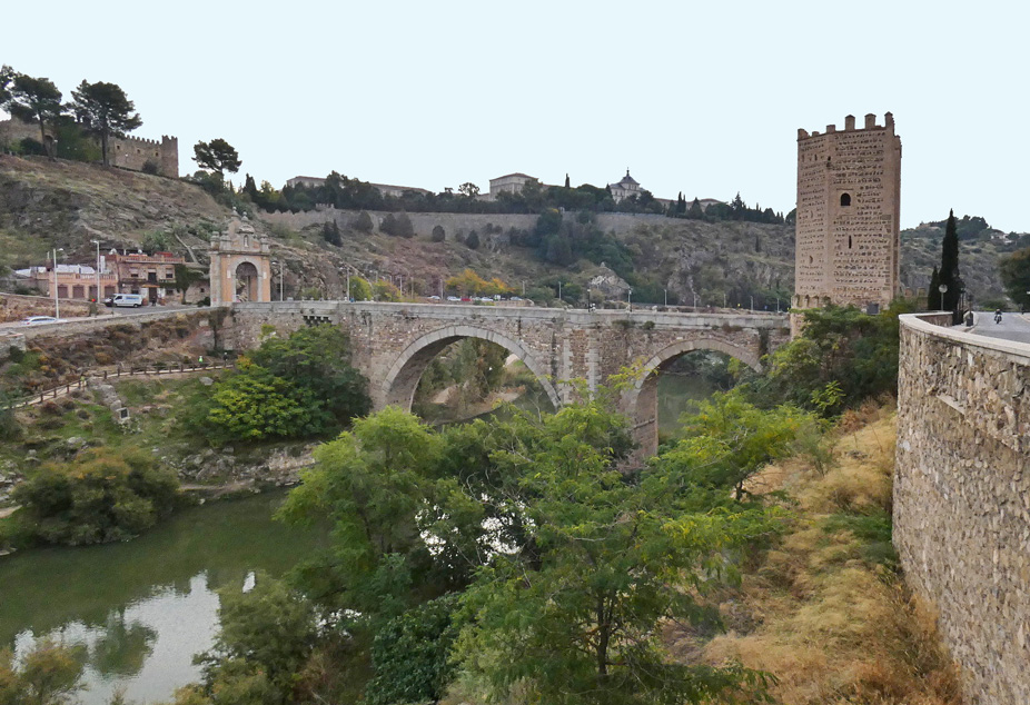 El Puente de Alcántara en Toledo