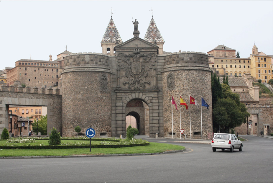 La Puerta de Bisagra en Toledo