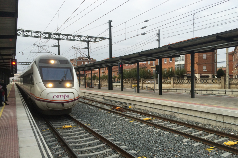 Estación de trenes de Palencia