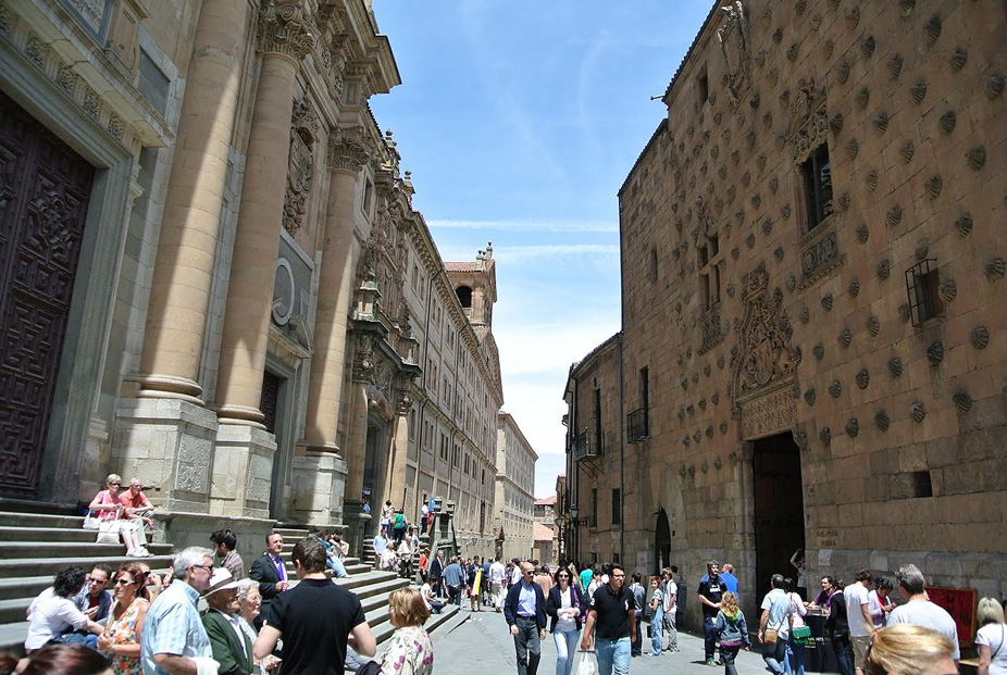 Casa de las Conchas en Salamanca