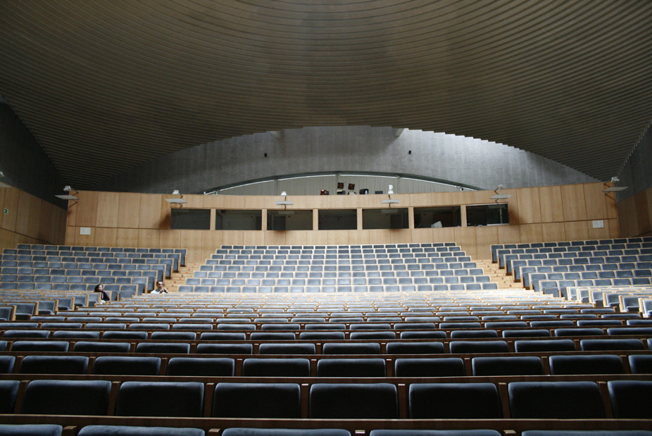 Interior del Palacio de Congresos de Salamanca