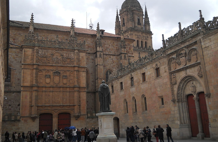 Patio de escuelas en Salamanca