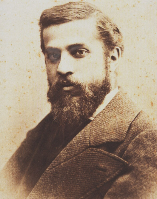 Antonio Gaudí, fallecido en Barcelona