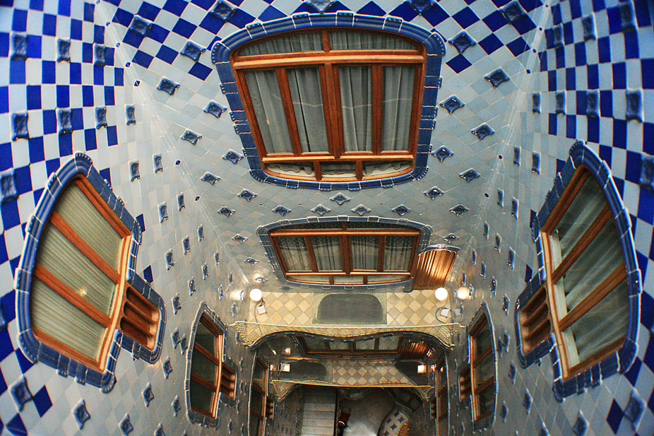 La Casa Batlló, patio de luces
