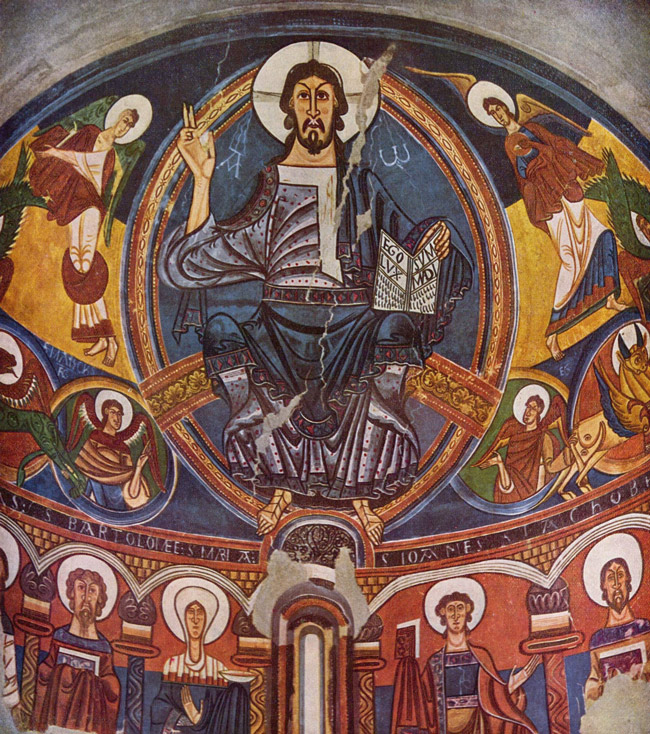 El Pantocrator del Museo Nacional de Arte de Cataluña