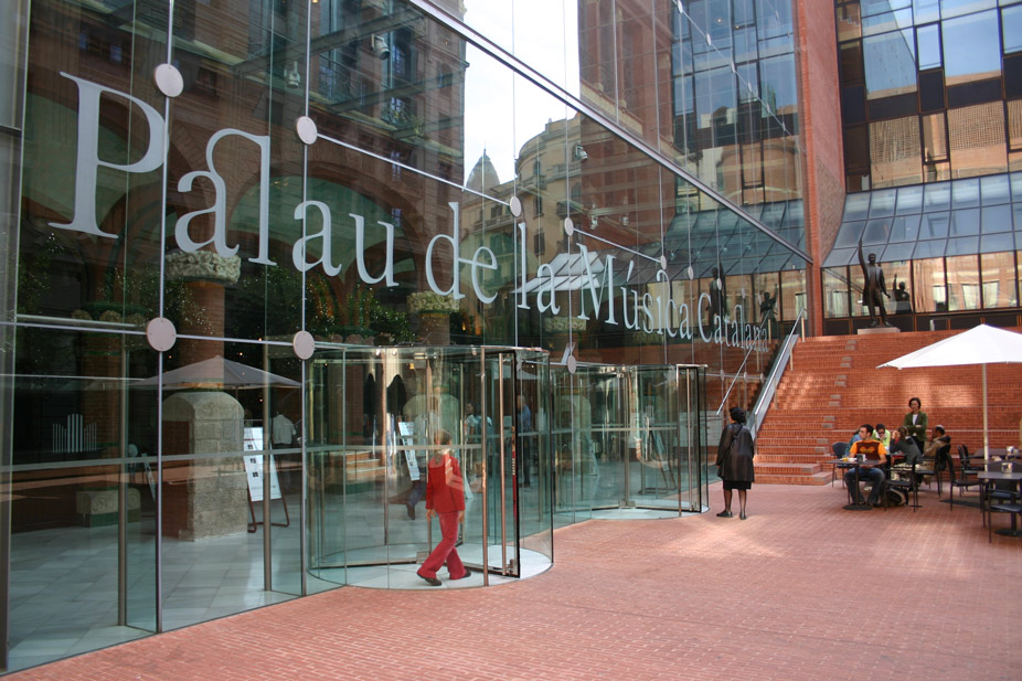 Fachada del Palau de la Música Catalana