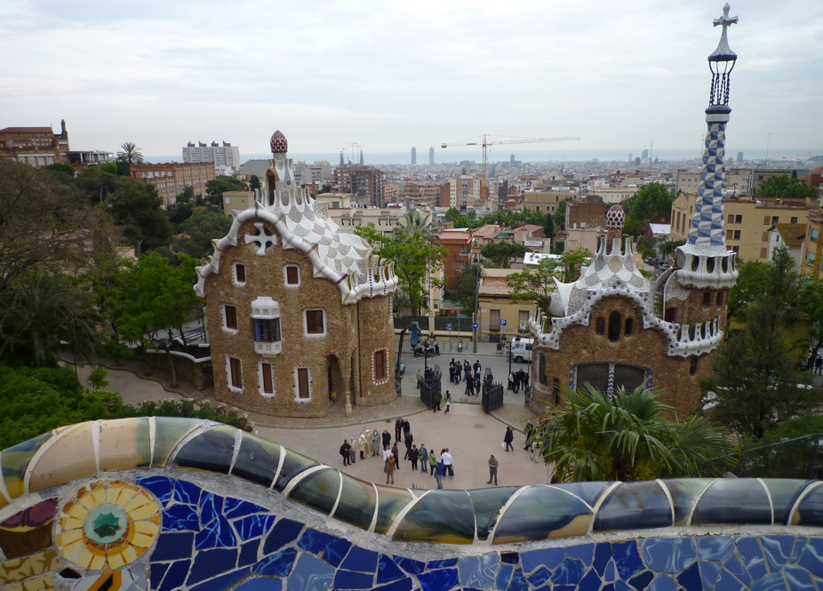 Pabellones de entrada del Parque Güell