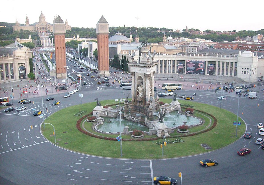 La Plaza de España de Barcelona