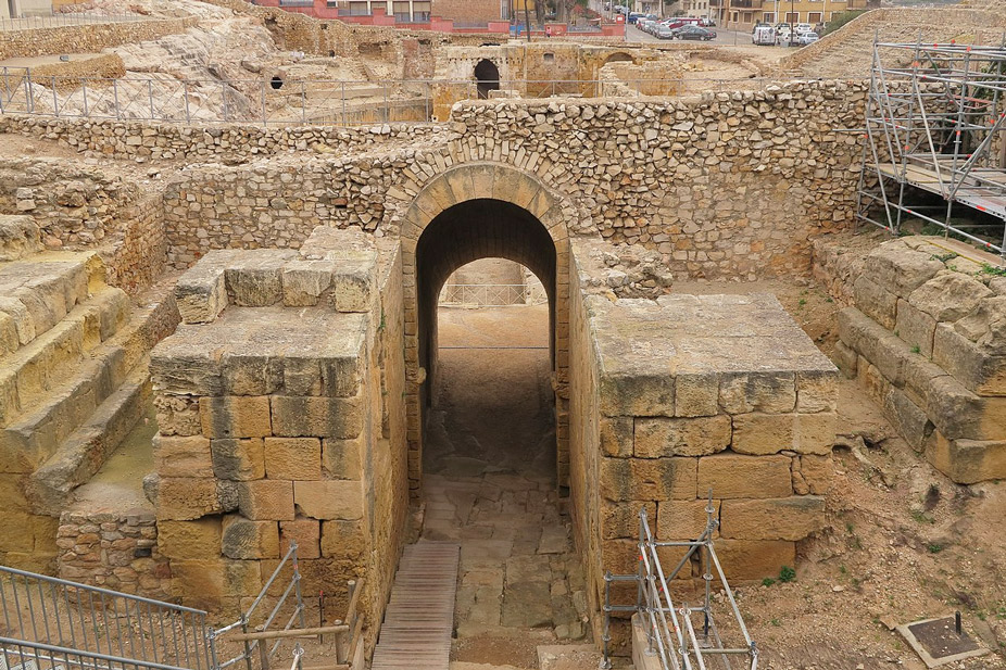 Anfiteatro de Tarragona, entrada occidental