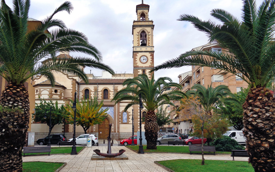 La iglesia de San Pedro en Castellón de la Plana